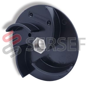 GIRANTE IZQUIERDO CON INSERTO EN ACERO INOXIDABLE MARCA FM COD. 080001006/A