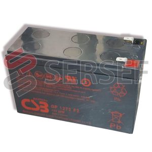 BATERIA MODELO GP1272 CAPACIDAD 12V 7.2AH. MARCA CSB