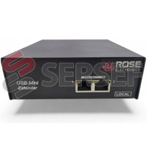 KIT DE EXTENSOR KVM MINI USB CAT5 MODELO CRK-M2U1V/AUD MARCA ROSE ELECTRONICS
