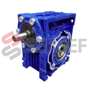 REDUCTOR NRV-40 VS I=1:10 C/DOBLE FLECHA SALIENTE 11*23 FORO=18 MM. MARCA MOTOVARIO