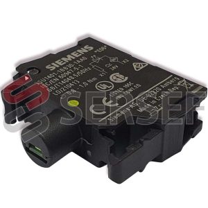 LED AMBAR 3SU1401-1BB30-1AA0 24VCA/CD MARCA SIEMENS