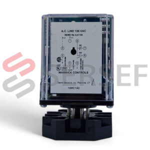 RELEVADOR ENCHUFABLE 8P 16MC1A0 120VAC 1NA+1NC 10AMP MARCA WARRICK CONTROLS